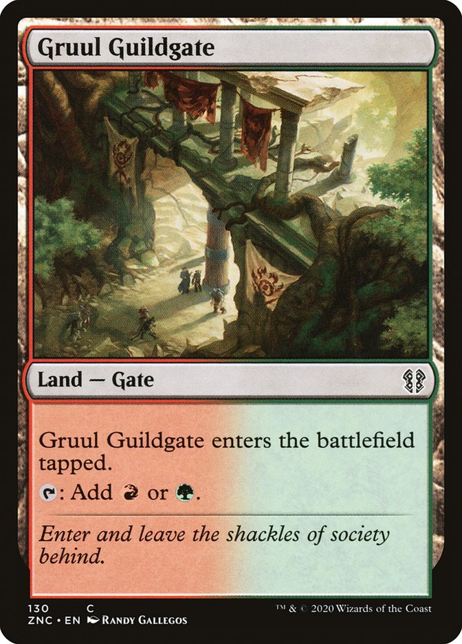 Gruul Guildgate [Zendikar Rising Commander] | Rock City Comics