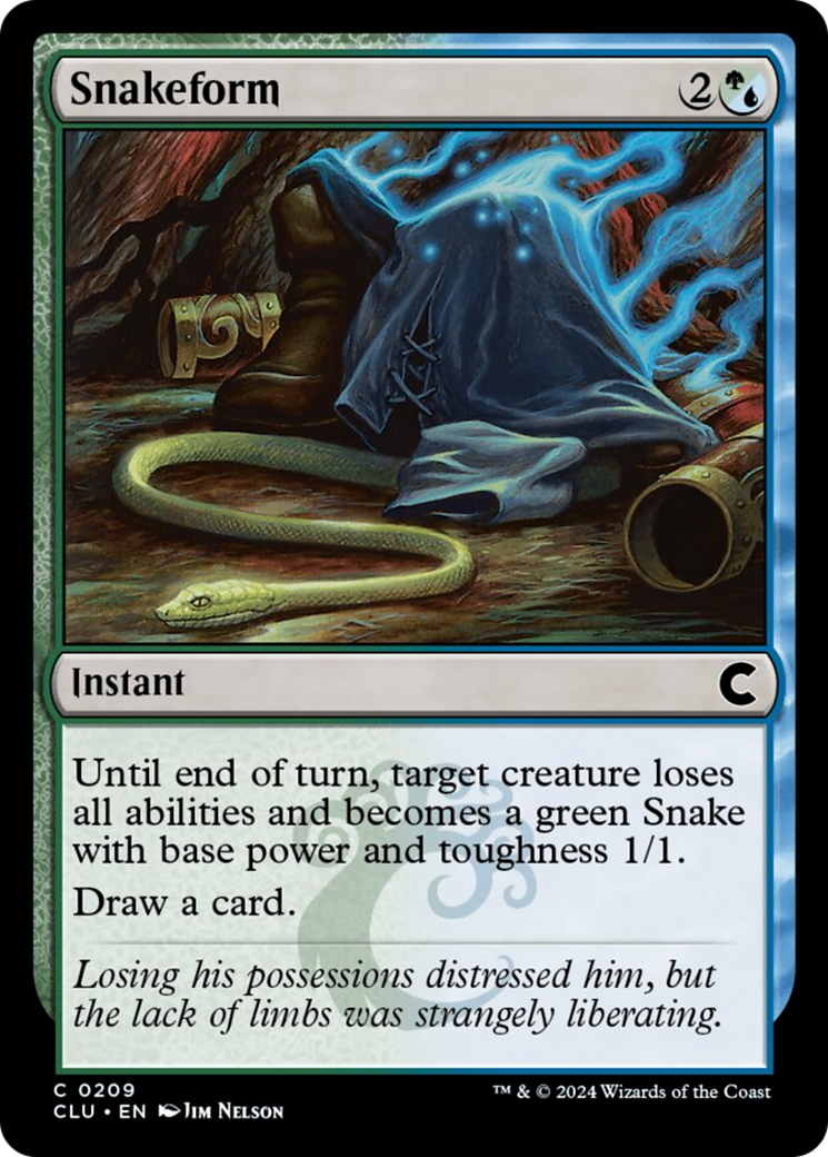 Snakeform [Ravnica: Clue Edition] | Rock City Comics