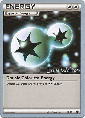 Double Colorless Energy (92/99) (American Gothic - Ian Whiton) [World Championships 2013] | Rock City Comics