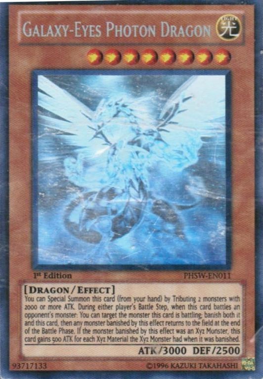 Galaxy-Eyes Photon Dragon [PHSW-EN011] Ghost Rare | Rock City Comics