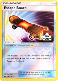 Escape Board (122/156) (League Promo) [Sun & Moon: Ultra Prism] | Rock City Comics