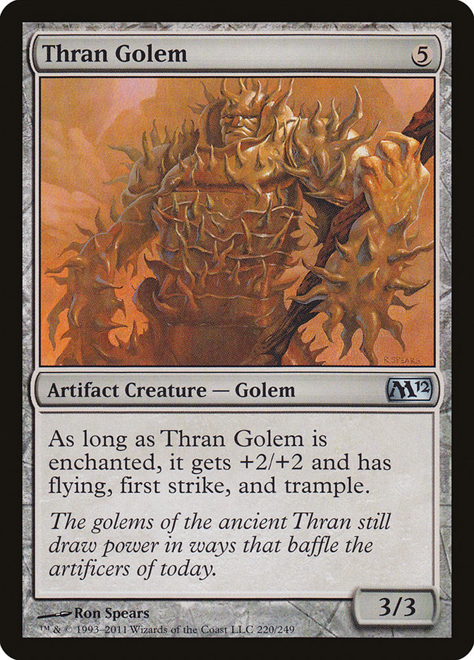 Thran Golem [Magic 2012] | Rock City Comics