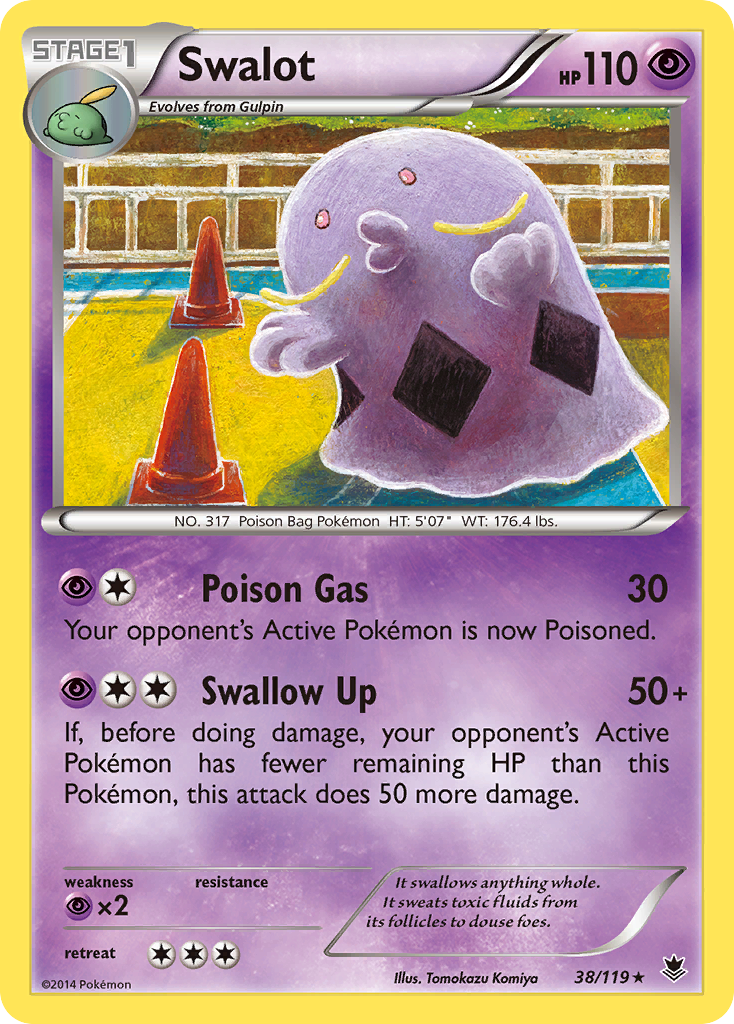 Swalot (38/119) [XY: Phantom Forces] | Rock City Comics