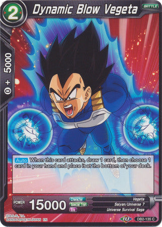 Dynamic Blow Vegeta [DB2-135] | Rock City Comics