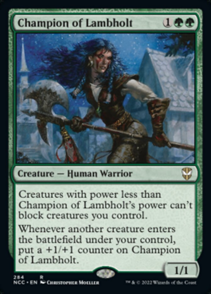Champion of Lambholt [Streets of New Capenna Commander] | Rock City Comics