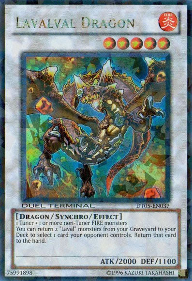 Lavalval Dragon [DT05-EN037] Ultra Rare | Rock City Comics