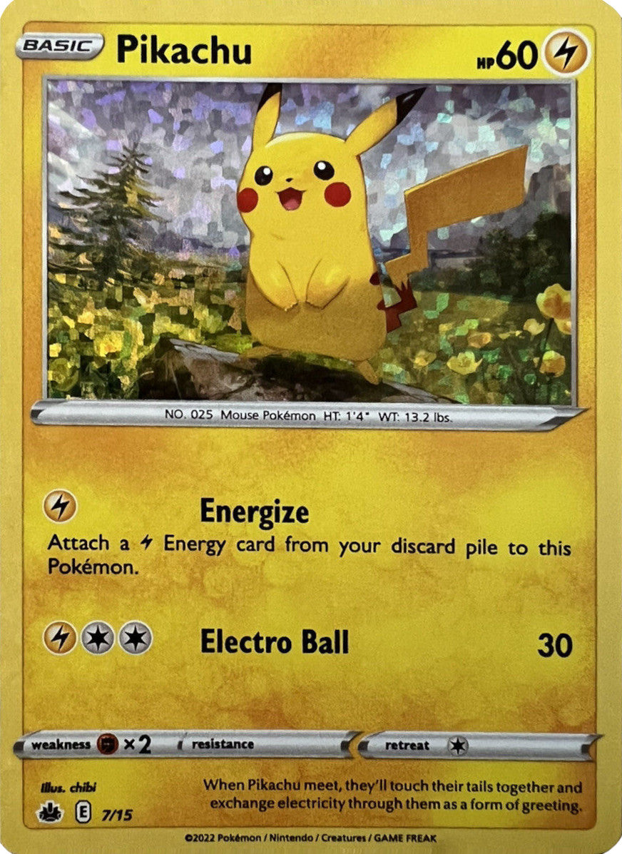 Pikachu (7/15) [McDonald's Promos: Match Battle] | Rock City Comics