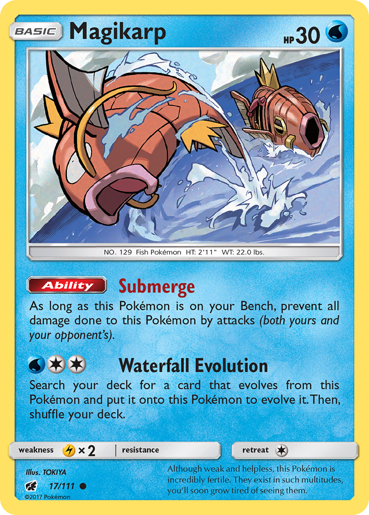 Magikarp (17/111) [Sun & Moon: Crimson Invasion] | Rock City Comics