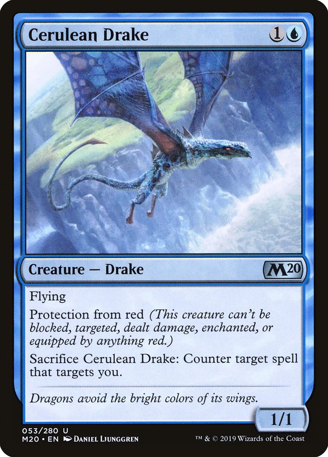 Cerulean Drake [Core Set 2020] | Rock City Comics