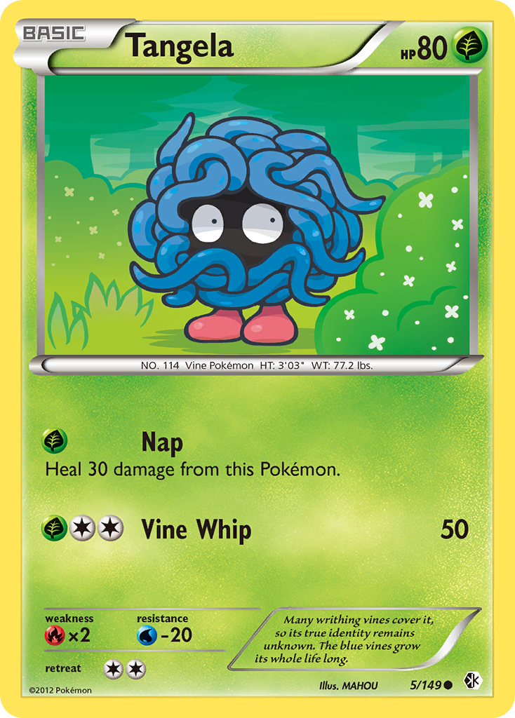 Tangela (5/149) [Black & White: Boundaries Crossed] | Rock City Comics