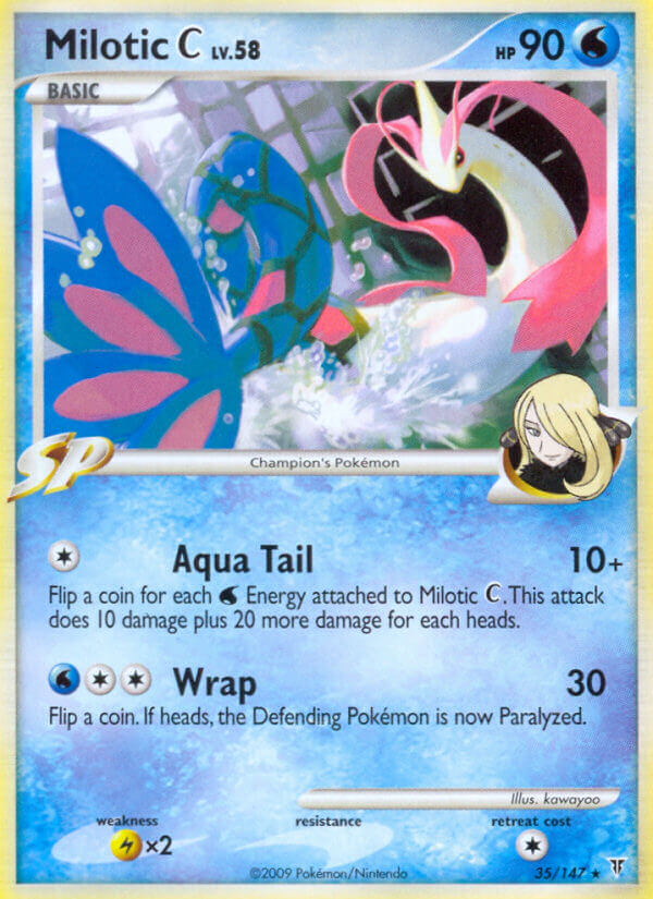 Milotic C (35/147) (Theme Deck Exclusive) [Platinum: Supreme Victors] | Rock City Comics