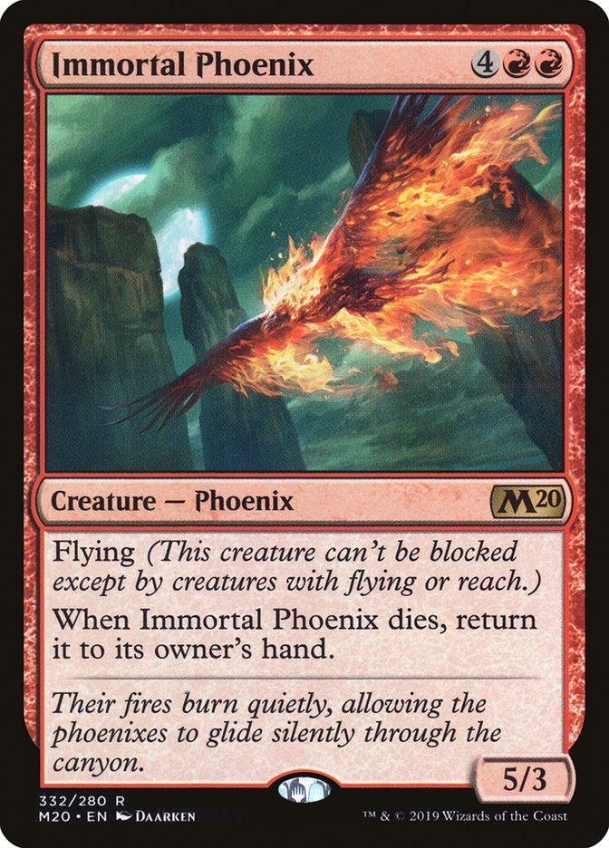 Immortal Phoenix [Core Set 2020] | Rock City Comics