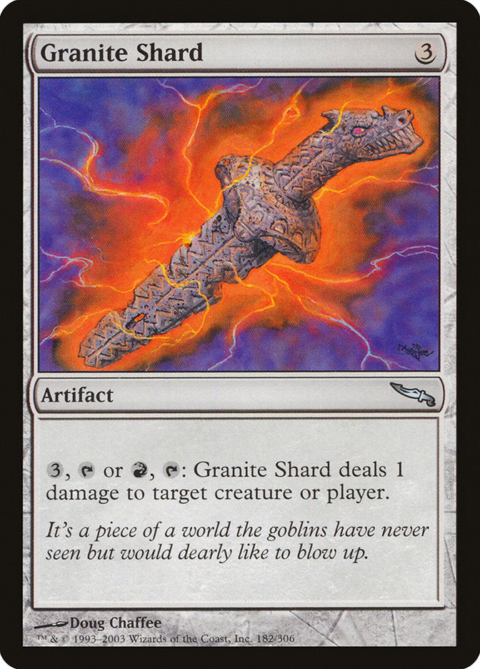 Granite Shard [Mirrodin] | Rock City Comics