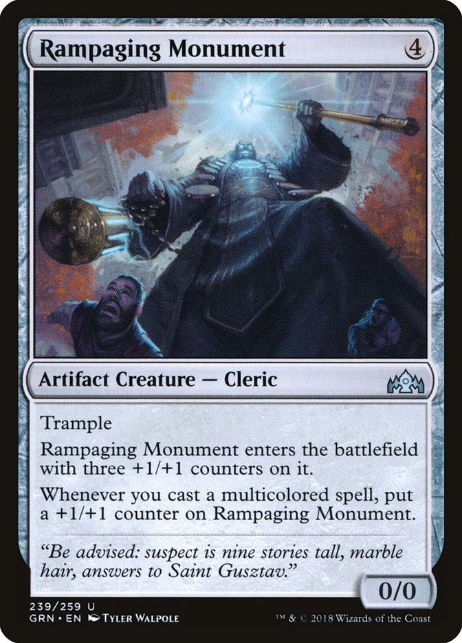 Rampaging Monument [Guilds of Ravnica] | Rock City Comics