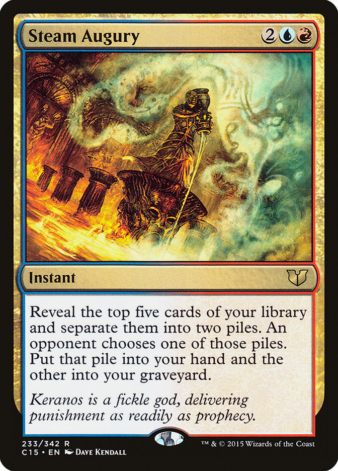 Steam Augury [Commander 2015] | Rock City Comics