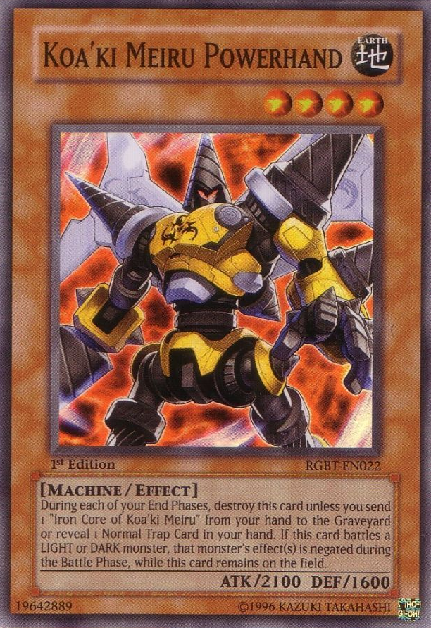 Koa'ki Meiru Powerhand [RGBT-EN022] Super Rare | Rock City Comics