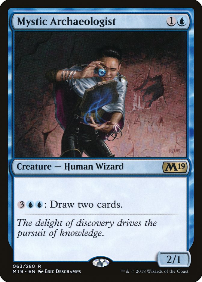 Mystic Archaeologist [Core Set 2019] | Rock City Comics