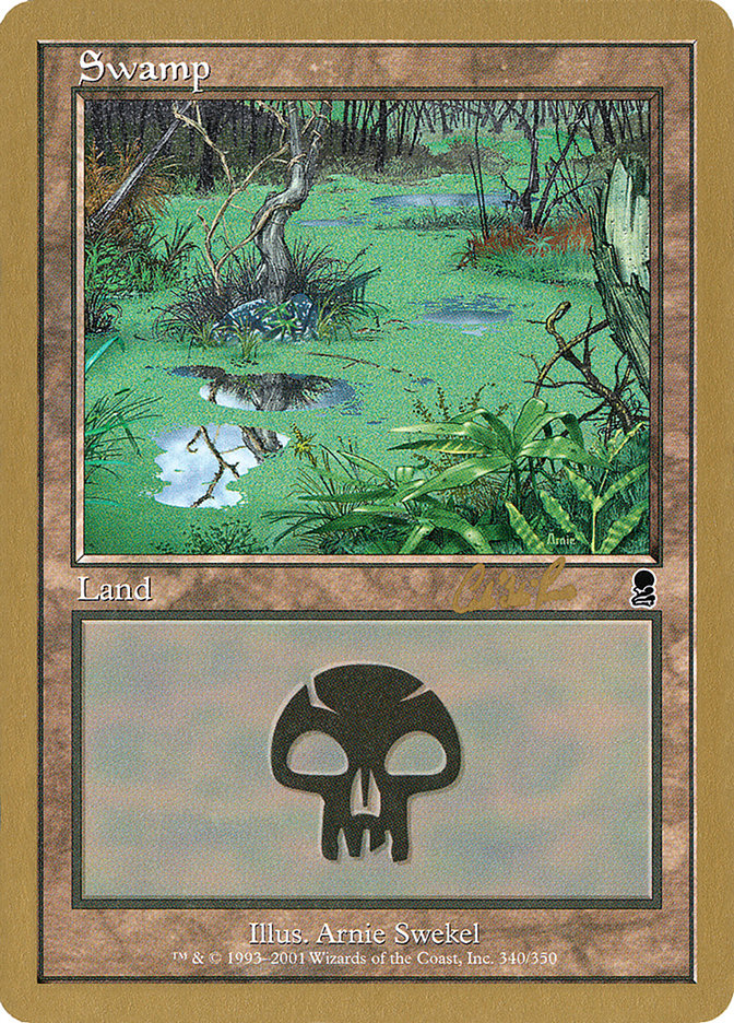 Swamp (cr340) (Carlos Romao) [World Championship Decks 2002] | Rock City Comics