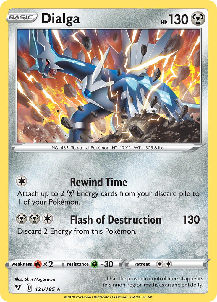 Dialga (121/185) [Sword & Shield: Vivid Voltage] | Rock City Comics