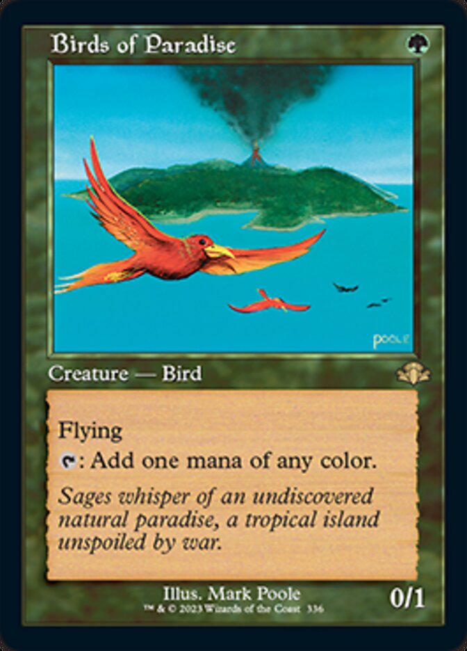 Birds of Paradise (Retro) [Dominaria Remastered] | Rock City Comics