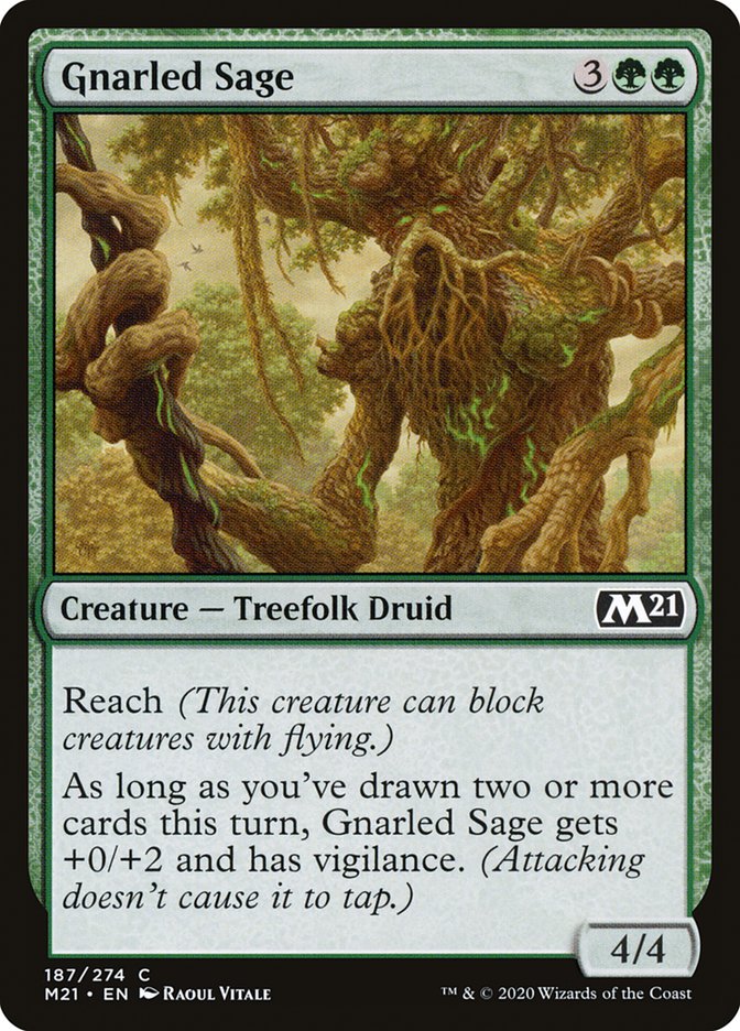 Gnarled Sage [Core Set 2021] | Rock City Comics