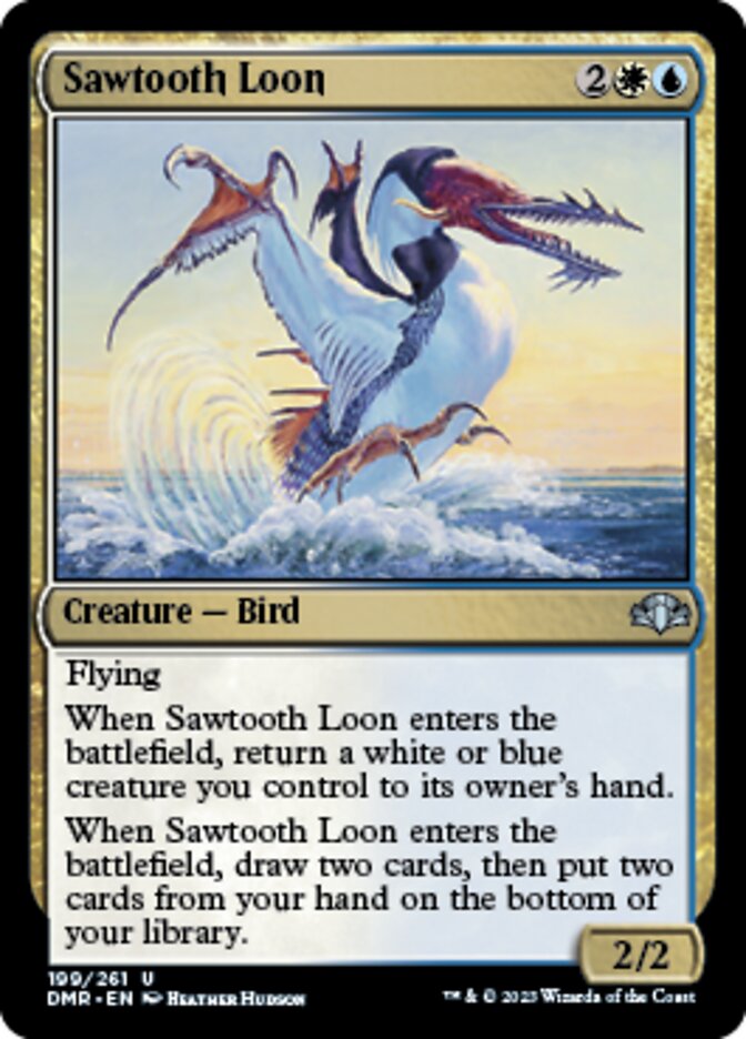 Sawtooth Loon [Dominaria Remastered] | Rock City Comics