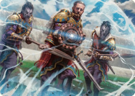 Argivian Phalanx Art Card [Dominaria United Art Series] | Rock City Comics