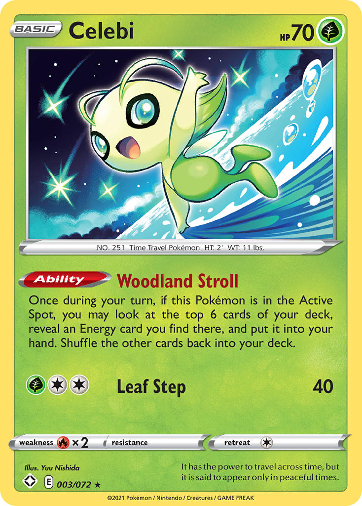 Celebi (003/072) [Sword & Shield: Shining Fates] | Rock City Comics