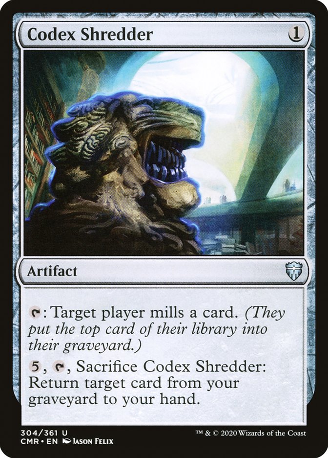Codex Shredder [Commander Legends] | Rock City Comics