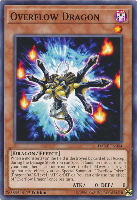 Overflow Dragon [DANE-EN004] Common | Rock City Comics