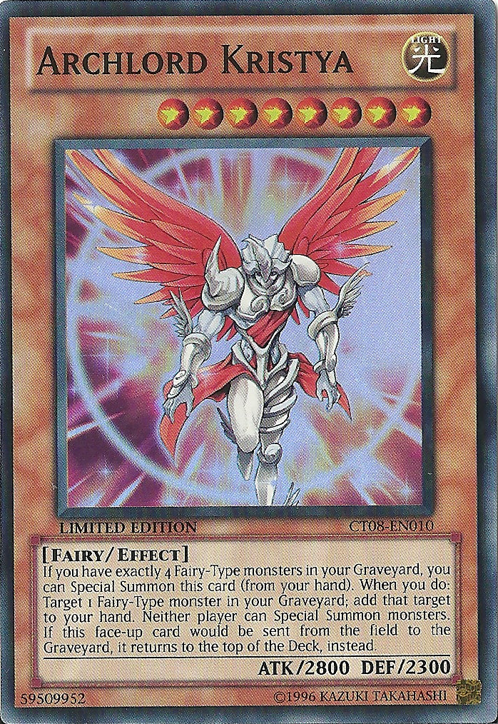 Archlord Kristya [CT08-EN010] Super Rare | Rock City Comics