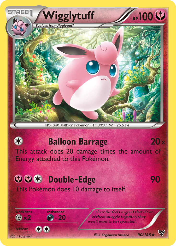 Wigglytuff (90/146) [XY: Base Set] | Rock City Comics