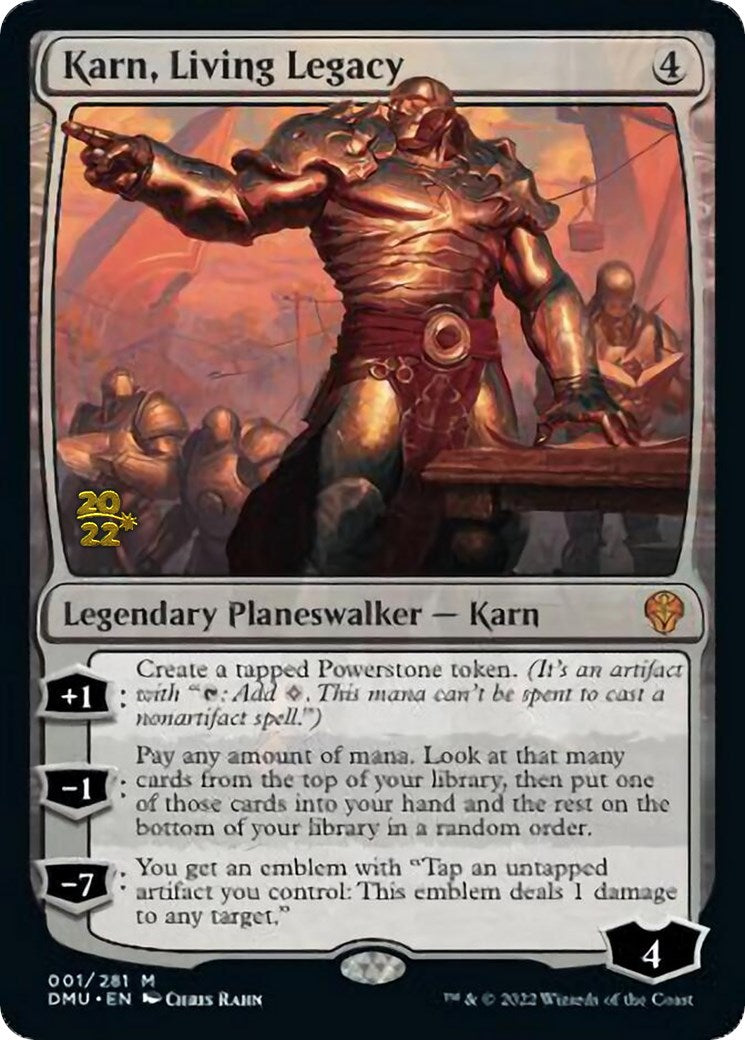 Karn, Living Legacy [Dominaria United Prerelease Promos] | Rock City Comics