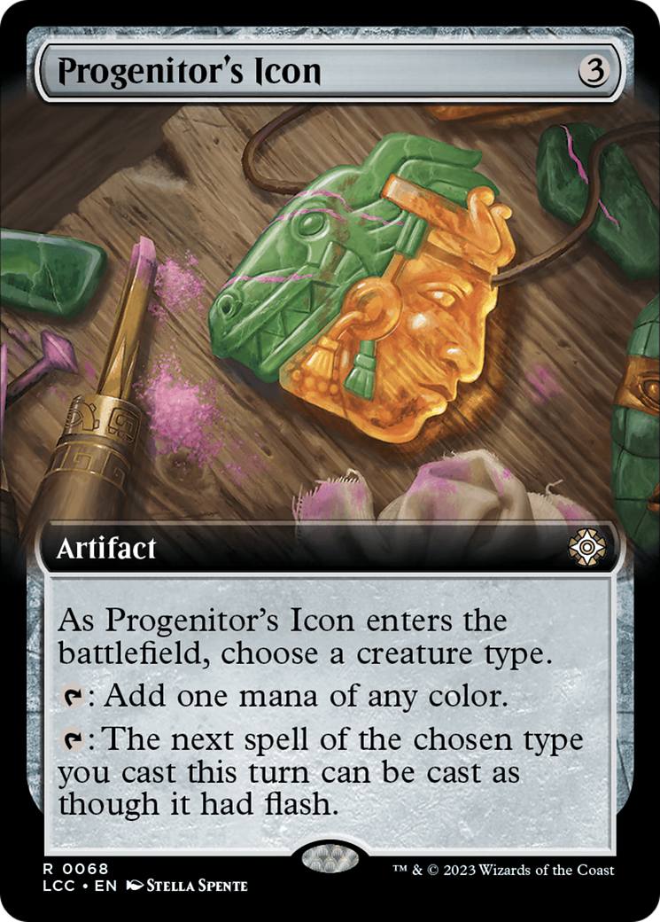 Progenitor's Icon (Extended Art) [The Lost Caverns of Ixalan Commander] | Rock City Comics