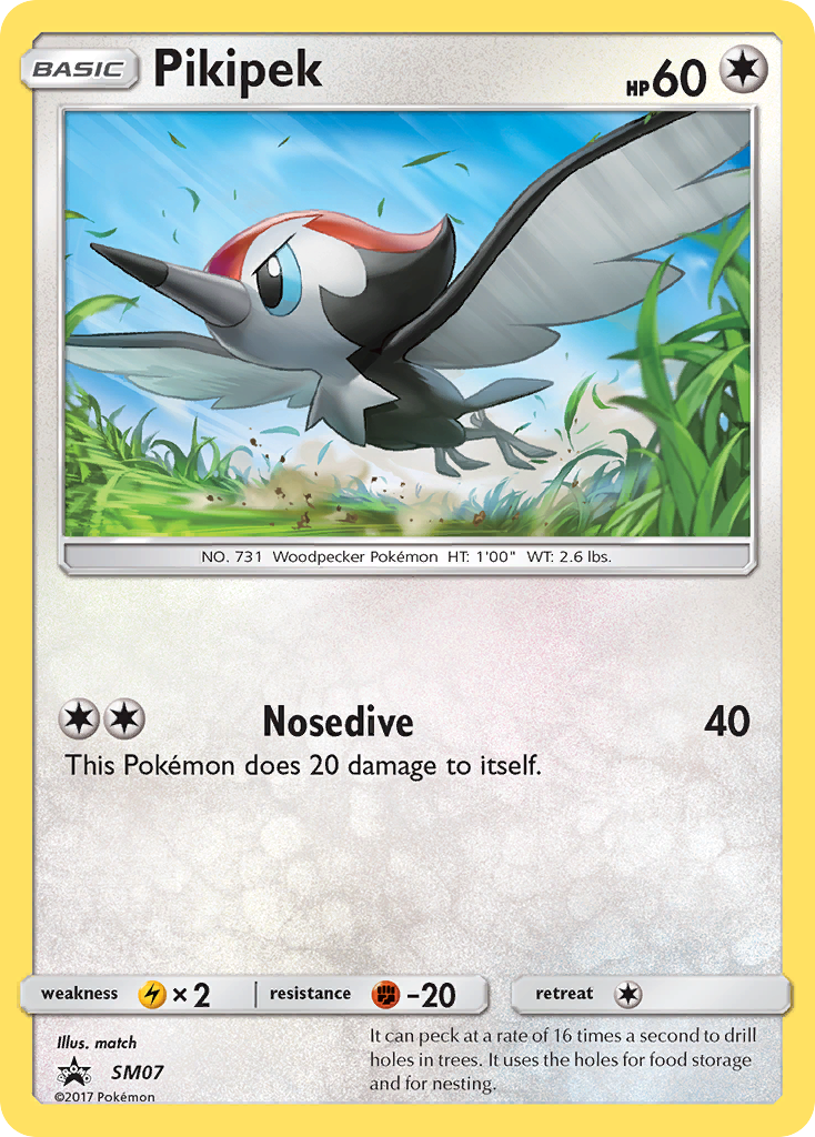 Pikipek (SM07) [Sun & Moon: Black Star Promos] | Rock City Comics