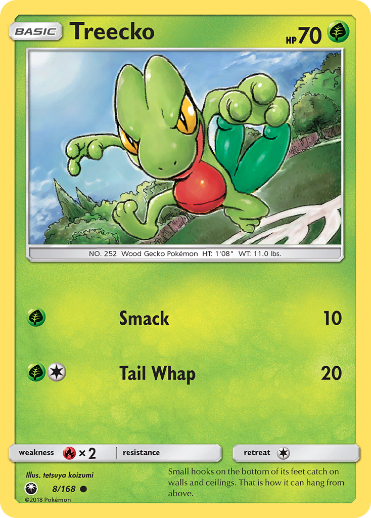 Treecko (8/168) [Sun & Moon: Celestial Storm] | Rock City Comics