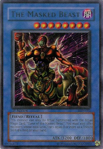 The Masked Beast [LON-001] Ultra Rare | Rock City Comics