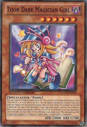 Toon Dark Magician Girl [GLD4-EN015] Common | Rock City Comics