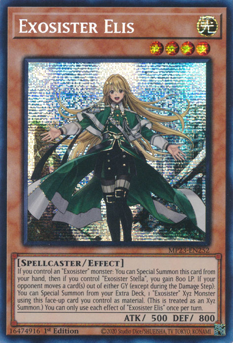 Exosister Elis [MP23-EN252] Prismatic Secret Rare | Rock City Comics