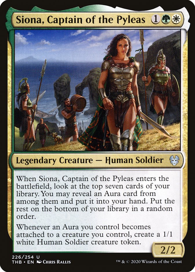 Siona, Captain of the Pyleas [Theros Beyond Death] | Rock City Comics