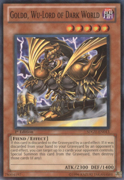 Goldd, Wu-Lord of Dark World [SDGU-EN013] Common | Rock City Comics