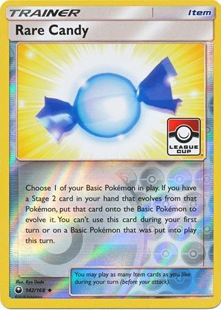 Rare Candy (142/168) (League Promo) [Sun & Moon: Celestial Storm] | Rock City Comics