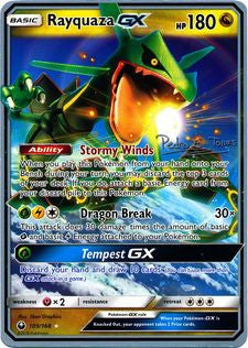 Rayquaza GX (109/168) (Dragones y Sombras - Pedro Eugenio Torres) [World Championships 2018] | Rock City Comics