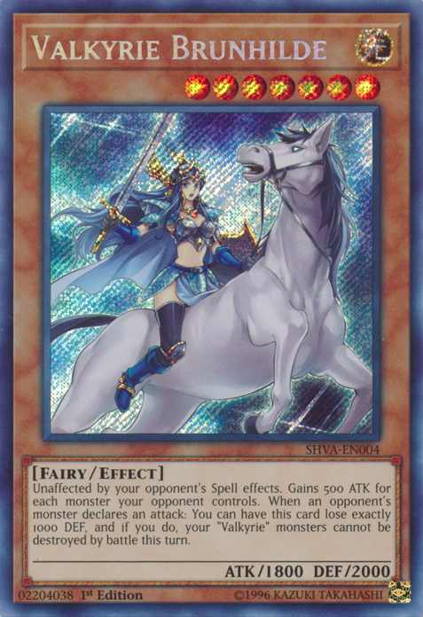 Valkyrie Brunhilde [SHVA-EN004] Secret Rare | Rock City Comics