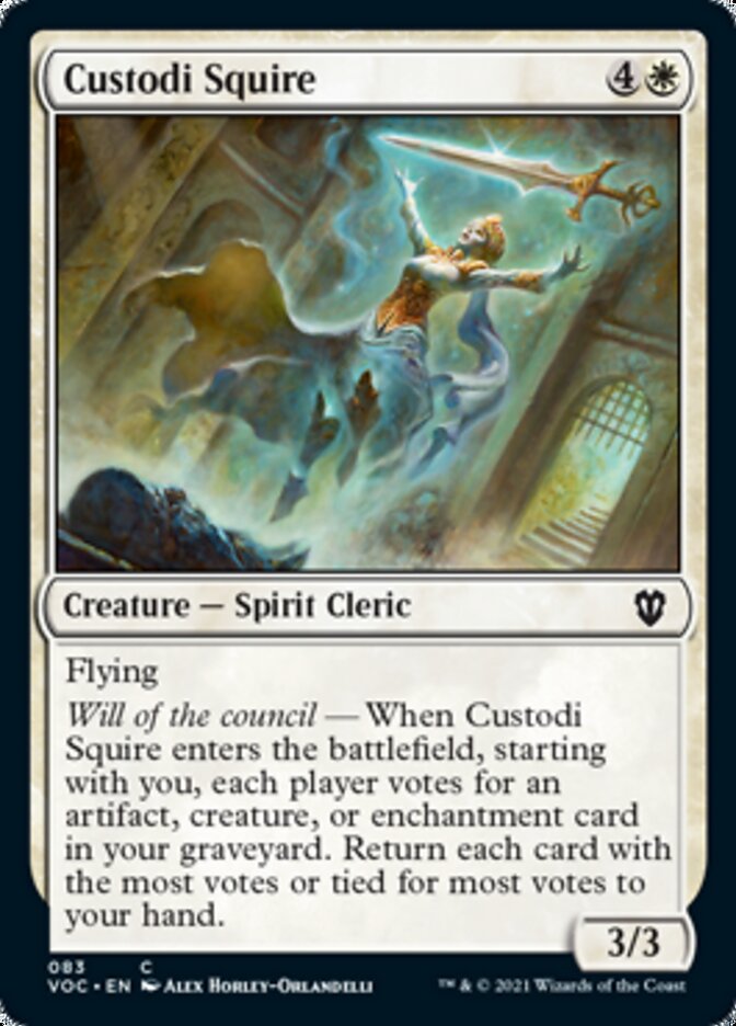 Custodi Squire [Innistrad: Crimson Vow Commander] | Rock City Comics