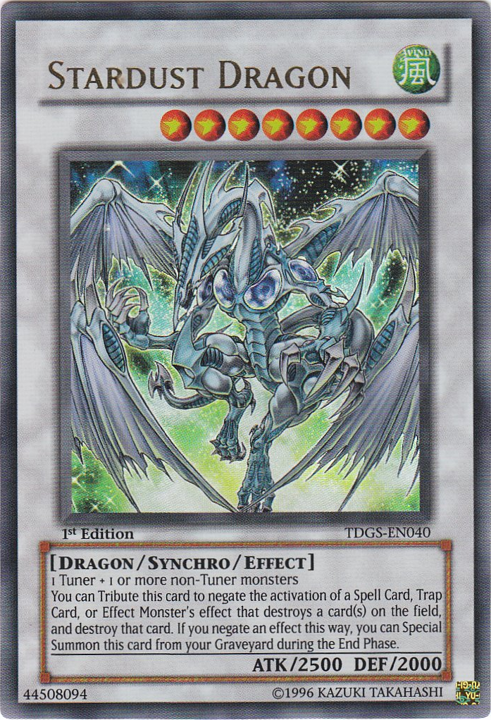 Stardust Dragon [TDGS-EN040] Ultra Rare | Rock City Comics