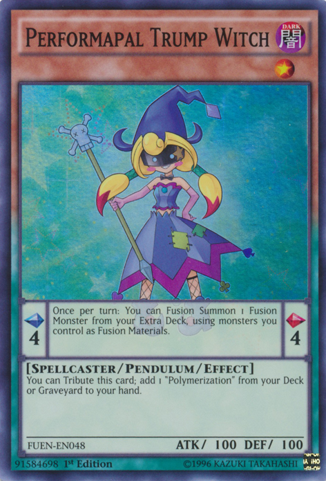 Performapal Trump Witch [FUEN-EN048] Super Rare | Rock City Comics