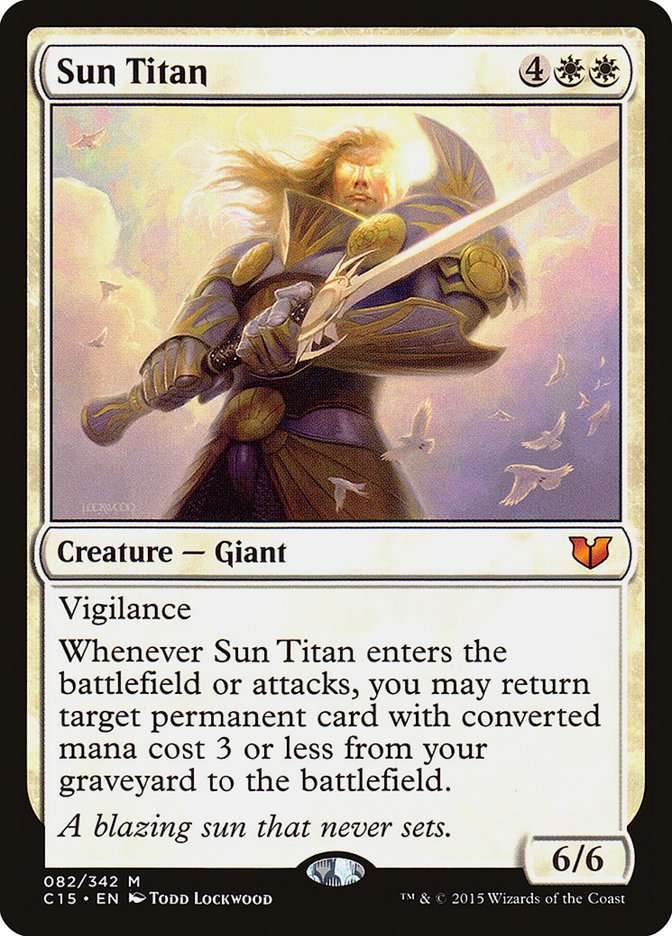 Sun Titan [Commander 2015] | Rock City Comics