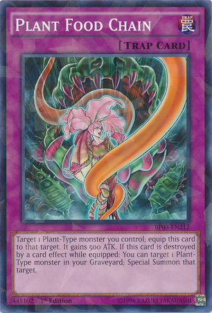 Plant Food Chain [BP03-EN212] Shatterfoil Rare | Rock City Comics