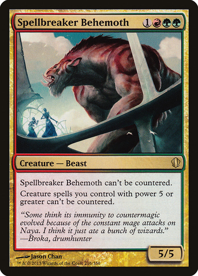 Spellbreaker Behemoth [Commander 2013] | Rock City Comics